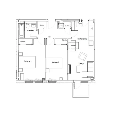 Comfy 2-bedroom With Parking & Balcony In Jewellery Quarter, Apartment Birmingham